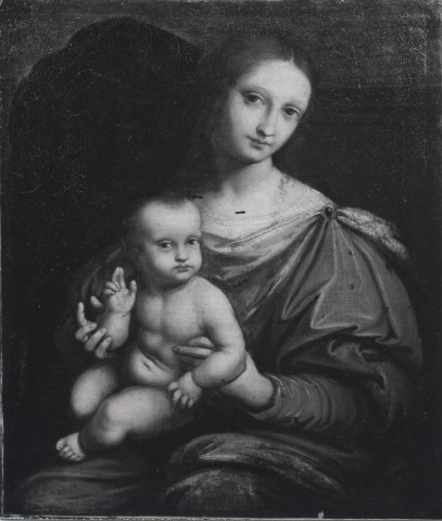 Anonimo — Rizzi Gian Pietro - sec. XVI - Madonna con Bambino — insieme